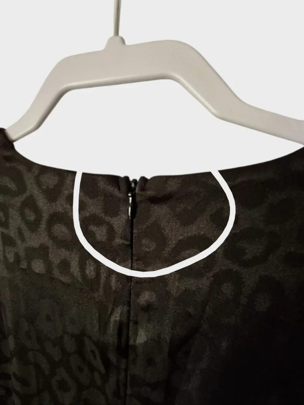 NWT Mittoshop Monochromatic Black Satin Jacquard Midi Dress